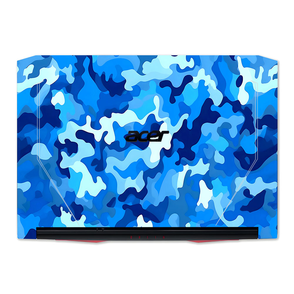 Arctic Blue Camo Pattern Acer Nitro 5 AN515 44, 56 Laptop Skin