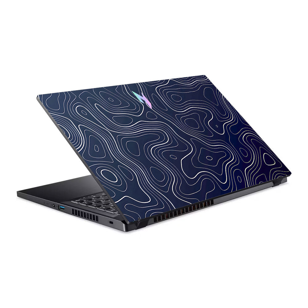 Fluid Lines Design Acer Nitro V ANV15 51 55CA Laptop Skin