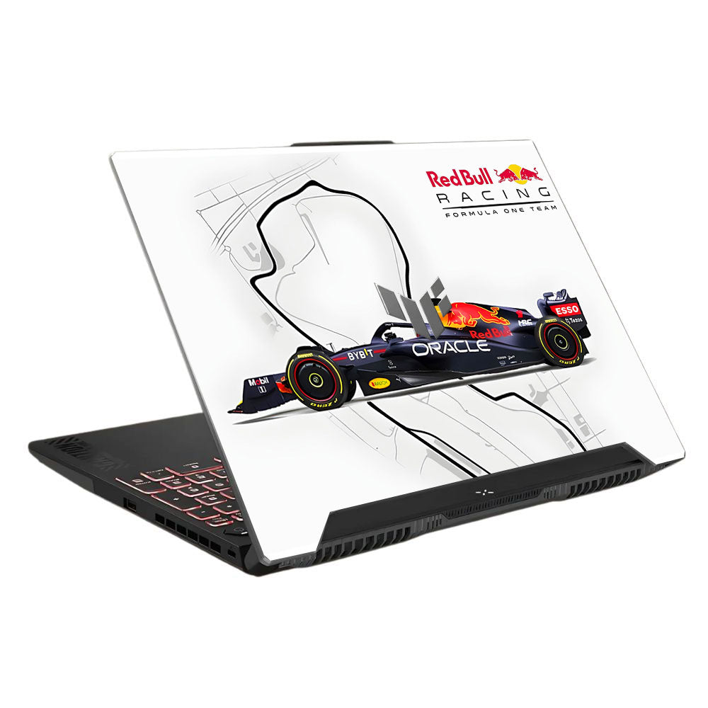 Red Bull Racing in Action Asus TUF F15 FX507 & A15 FA507 Laptop Skin