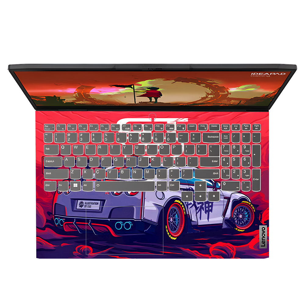 Nissan GTR Racing Edition IdeaPad Gaming 3 15ARH7 and 15IAH7 Laptop Skin