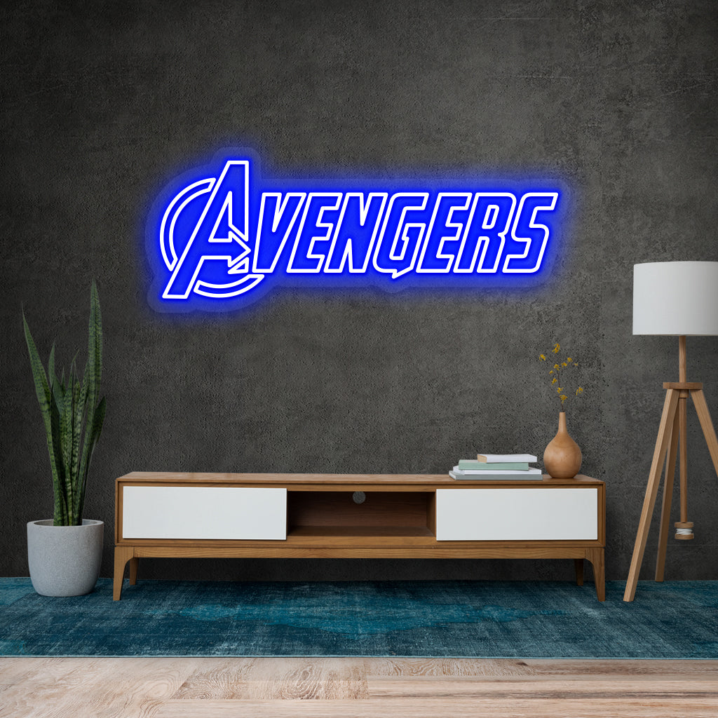 Fomo Store Neon Signs Movies Avengers
