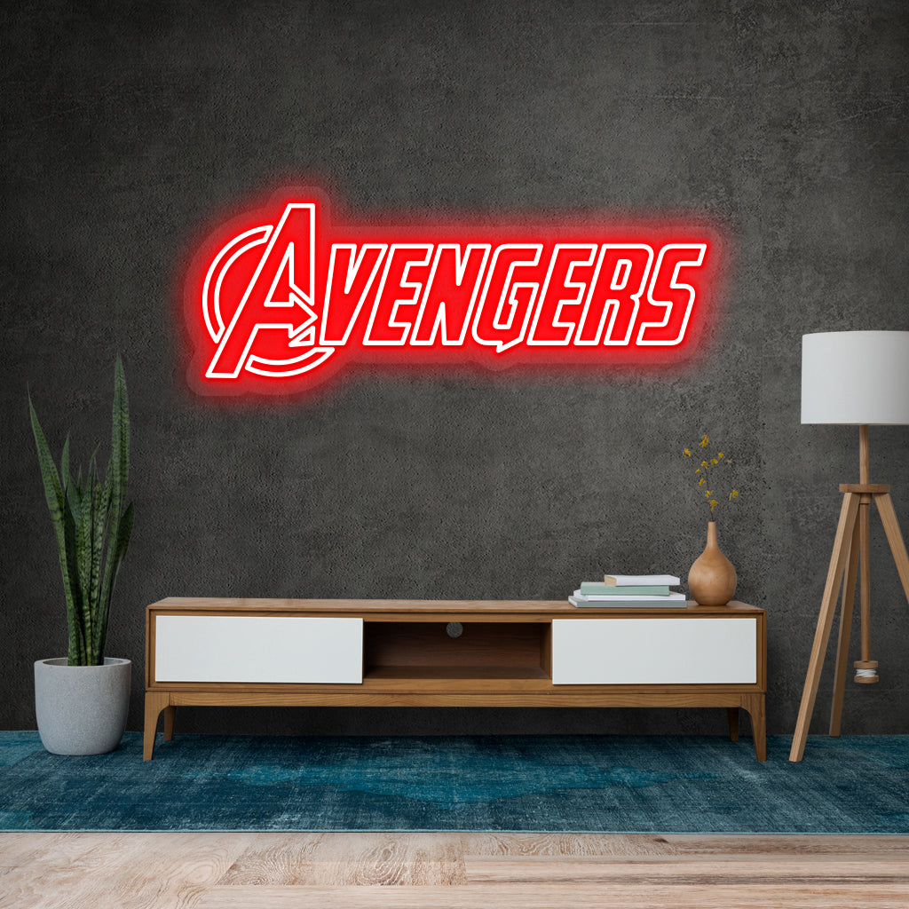 Fomo Store Neon Signs Movies Avengers