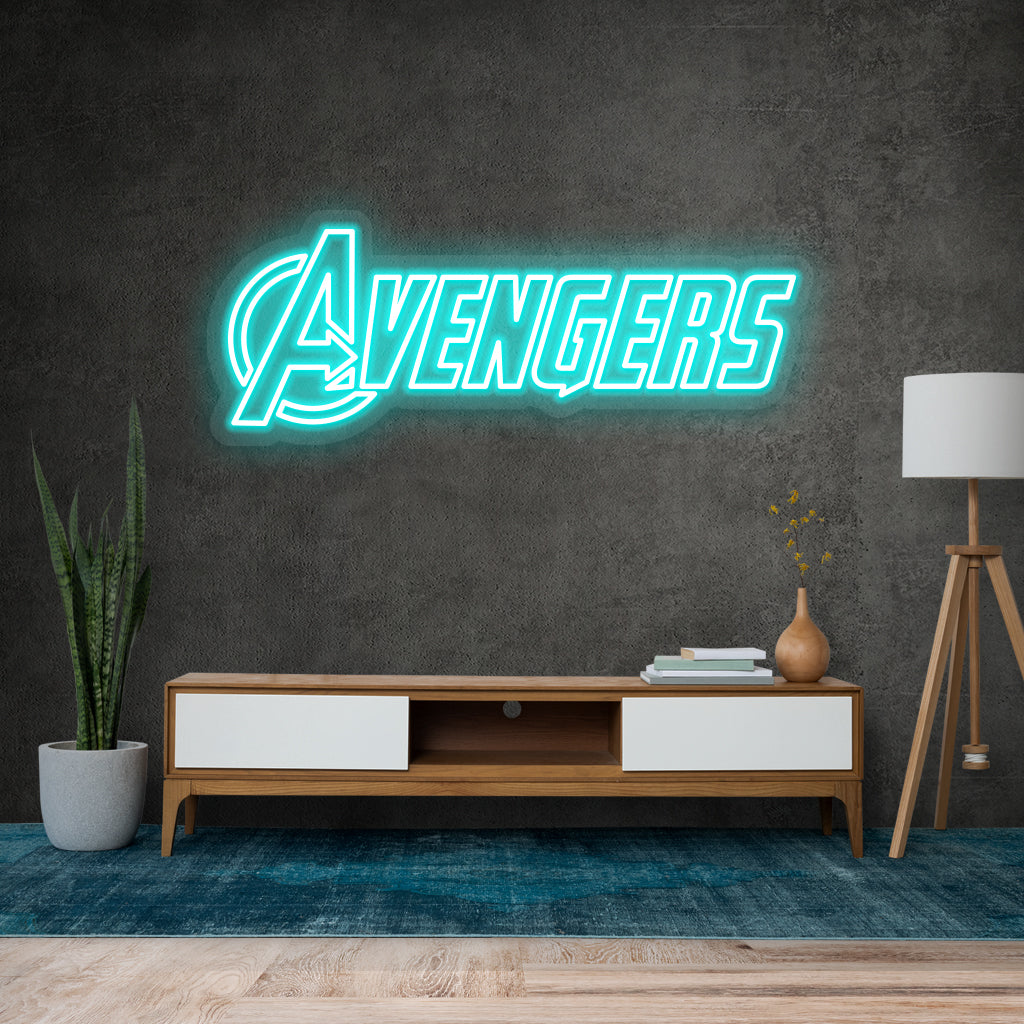 Avengers Neon Sign