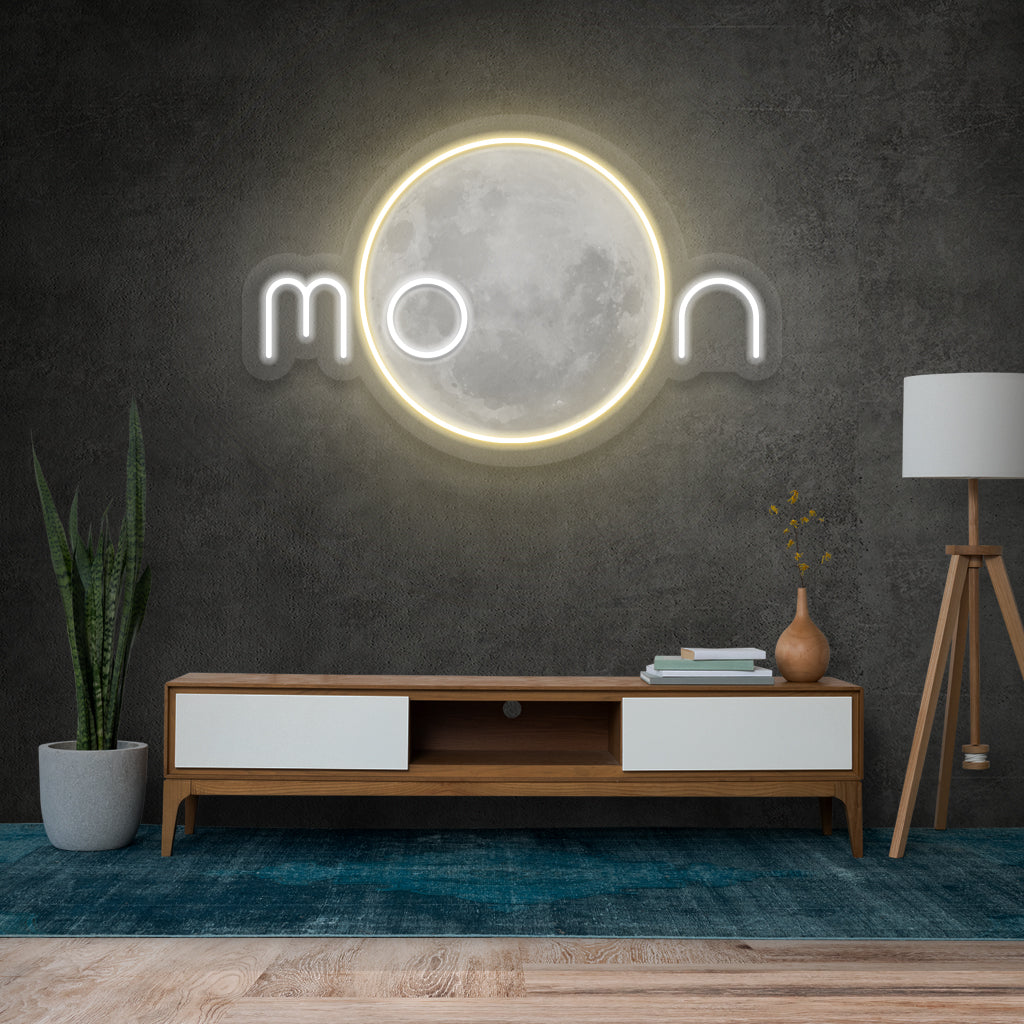 Fomo Store Neon with Print Miscellaneous Moon