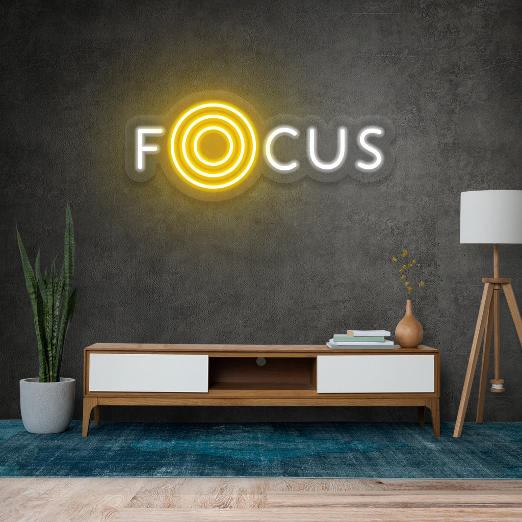 Focus Neon Sign