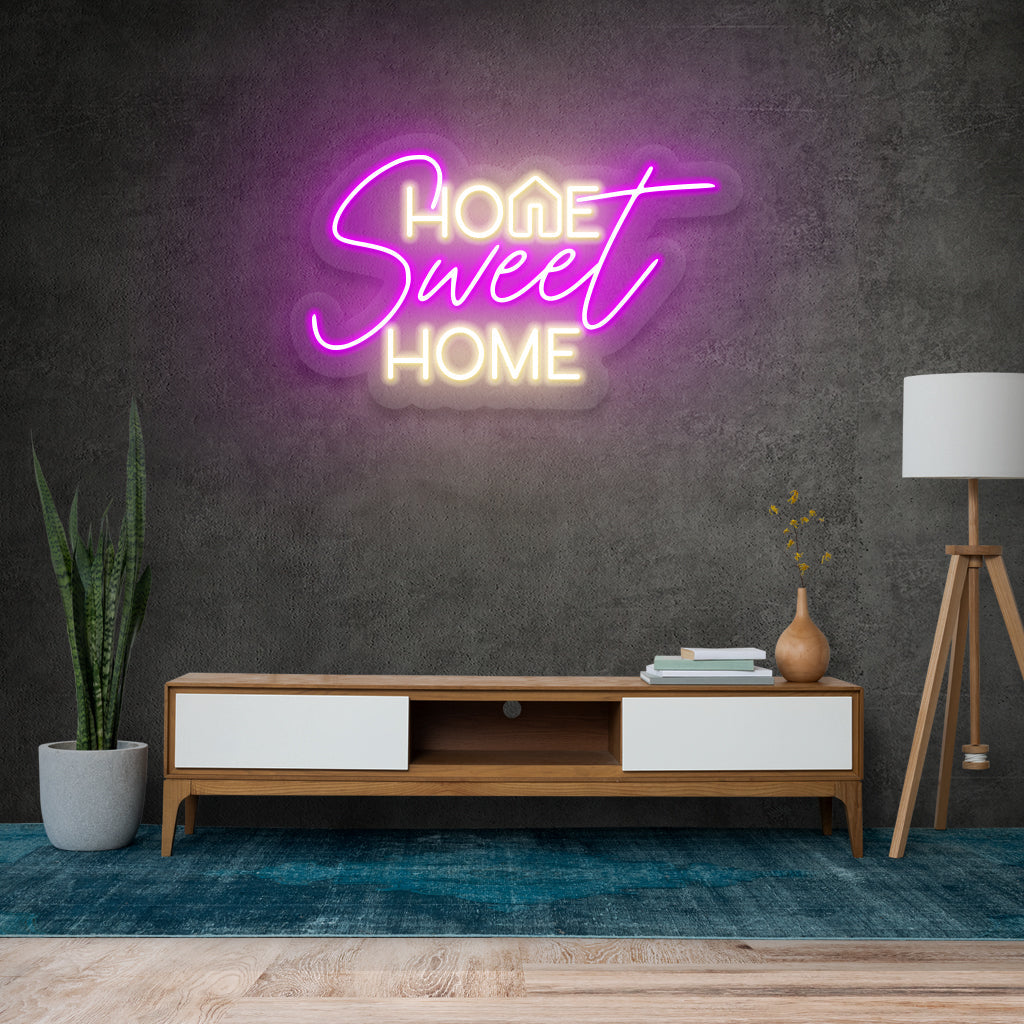 Fomo Store Neon Signs Quotes Home Sweet Home