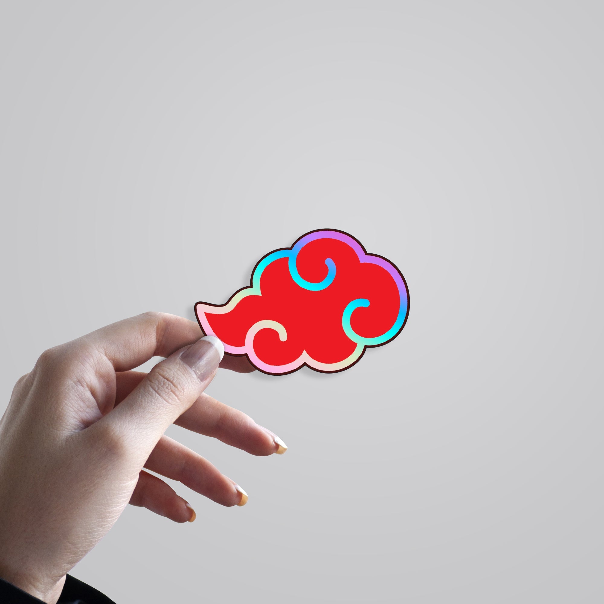 Akatstuki Logo Holographic Stickers