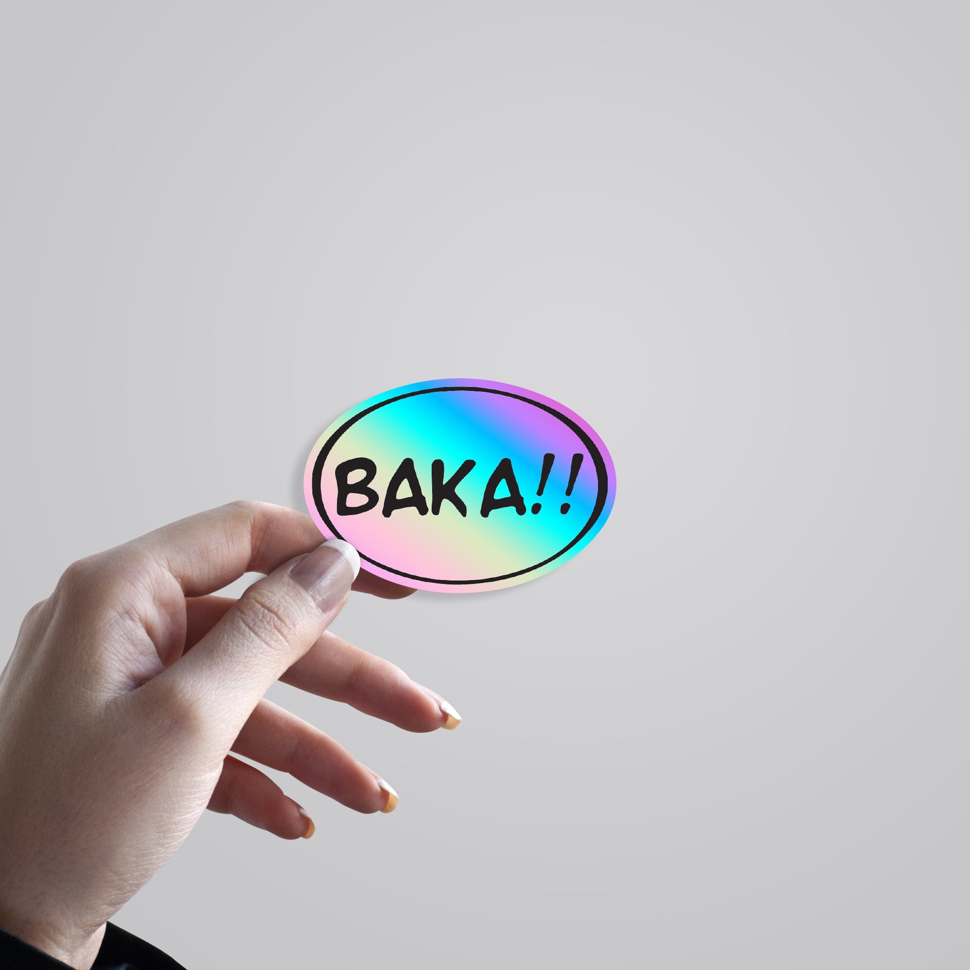 Baka Holographic Stickers