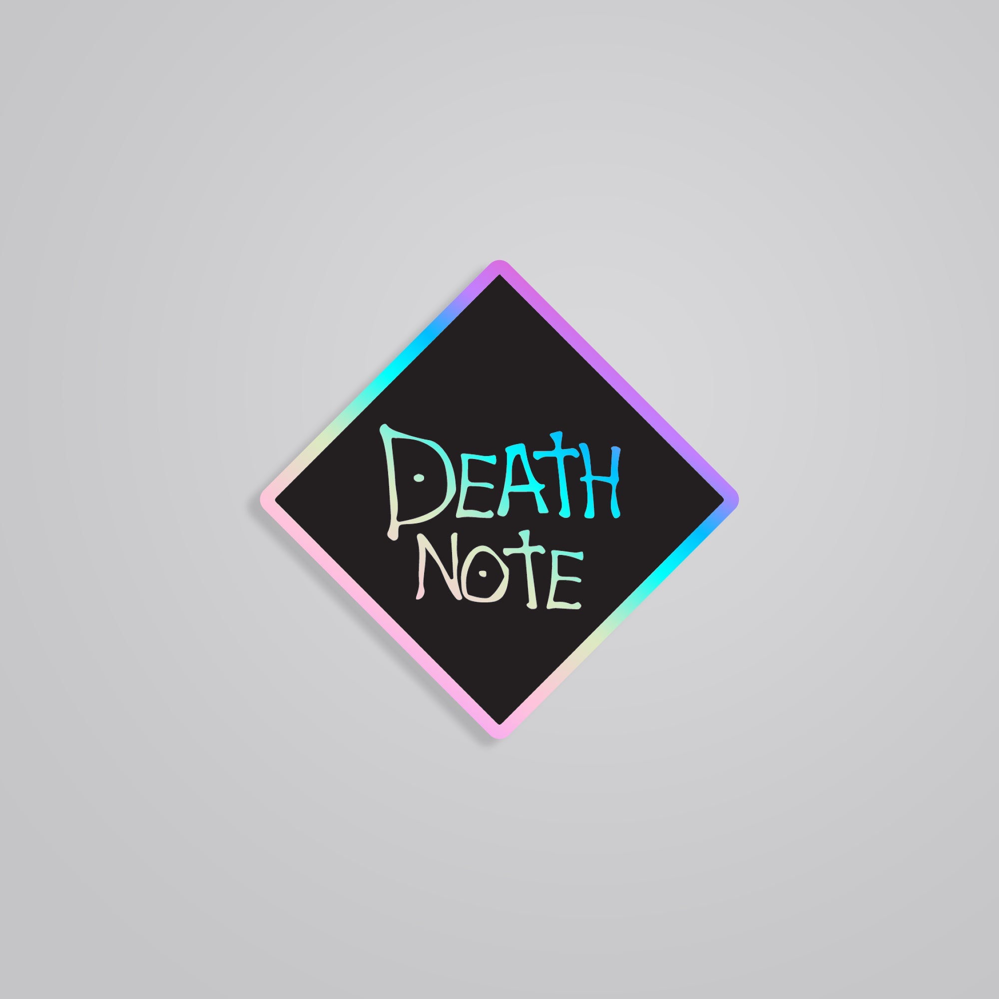 Fomo Store Holographic Stickers Anime Death Note