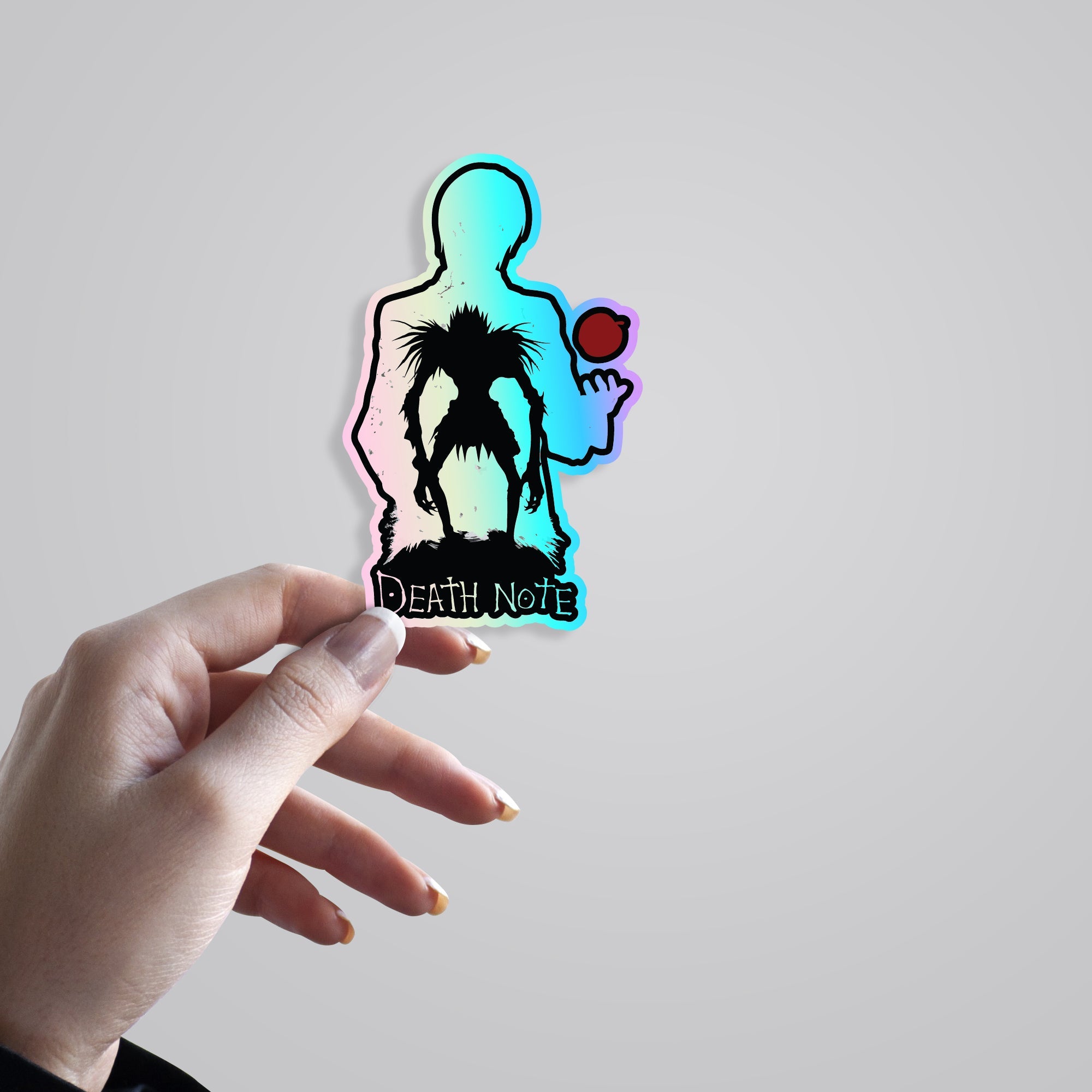 Death Note Silhouette Holographic Stickers
