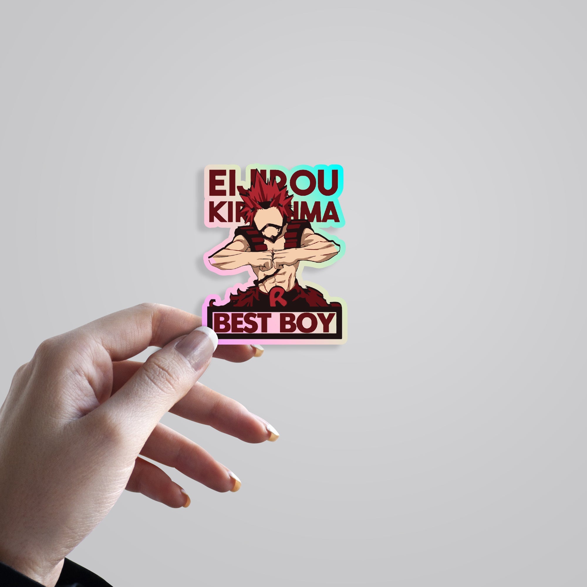 Eijiro Best Boy Holographic Stickers