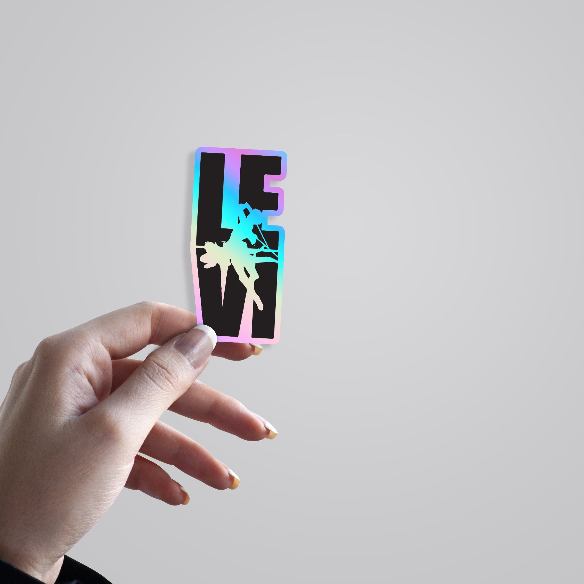 Levi Holographic Stickers