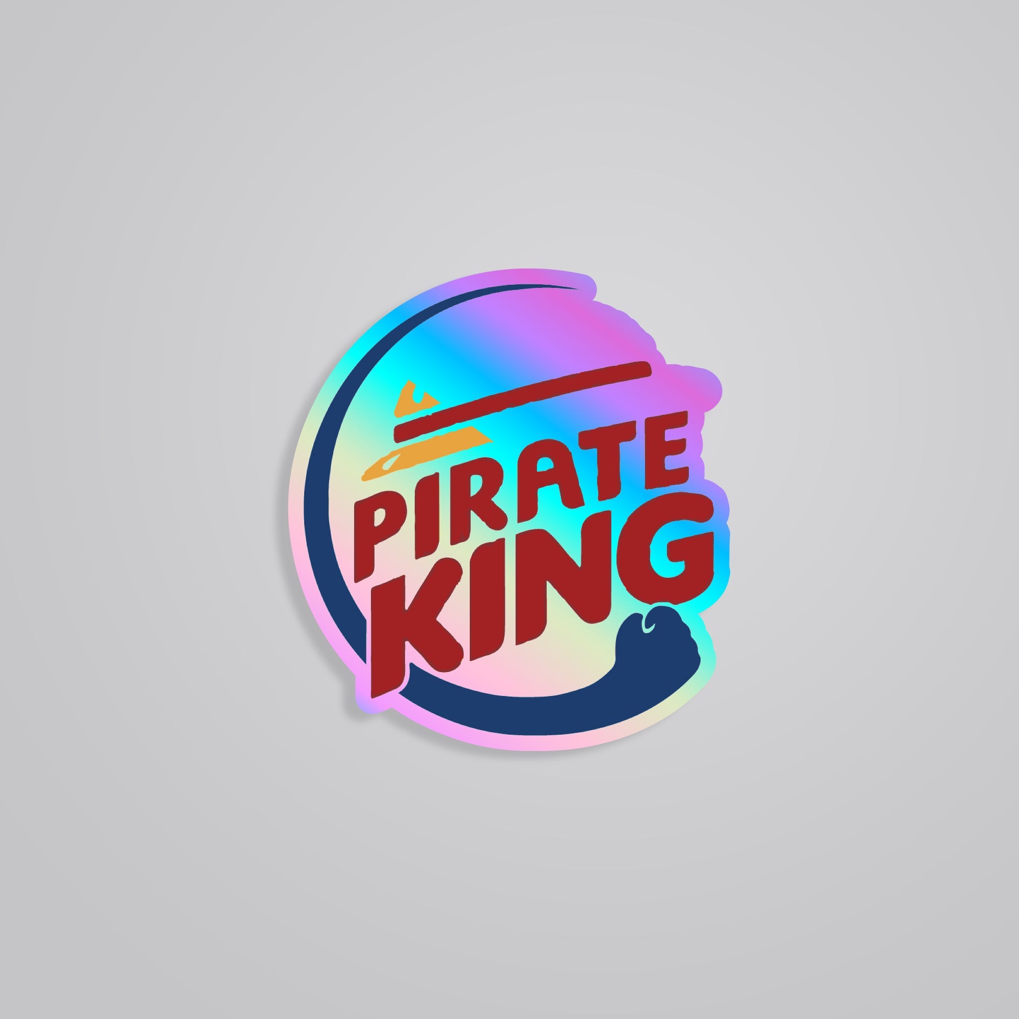 Fomo Store Holographic Stickers Anime Pirate King