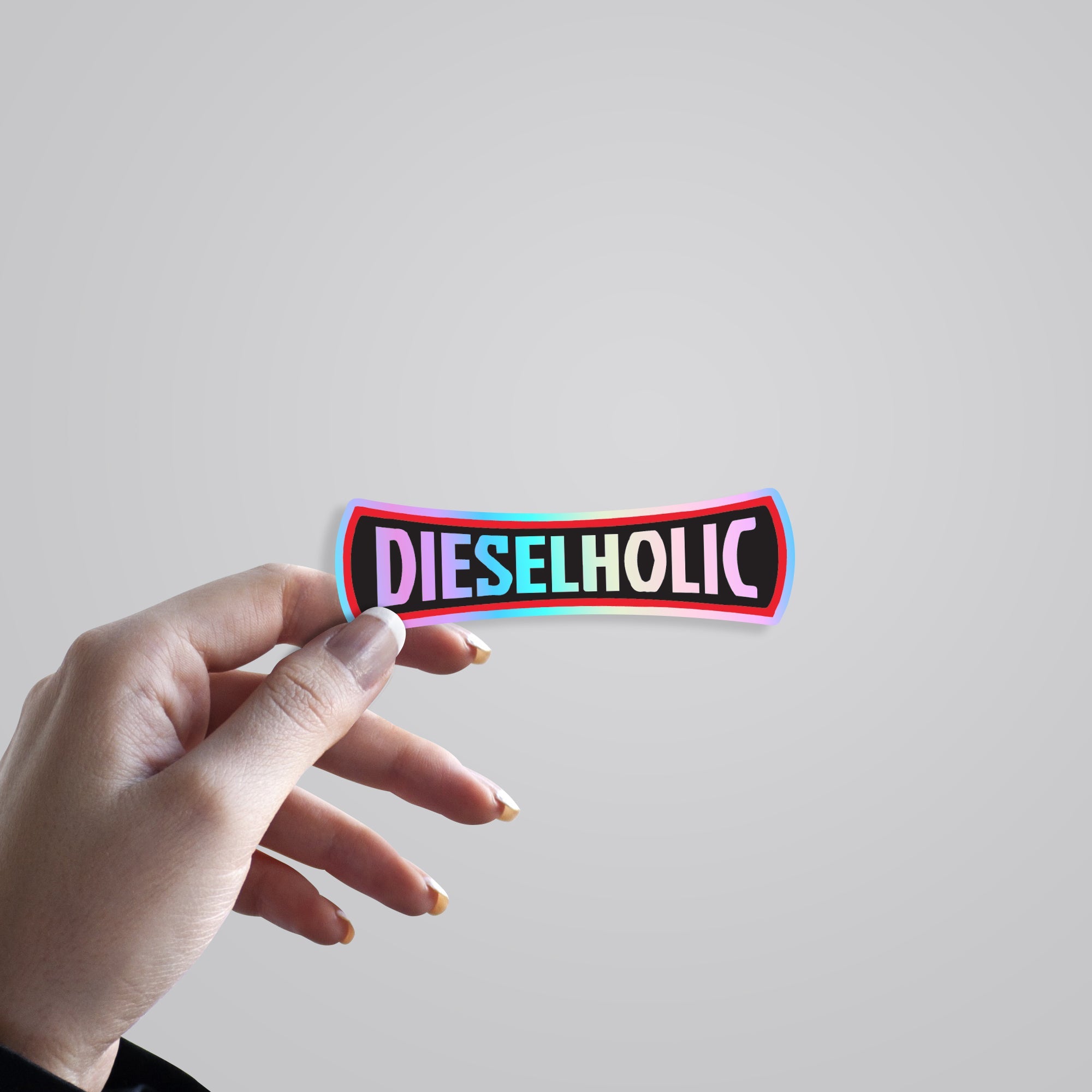 Diesel Holic Holographic Stickers