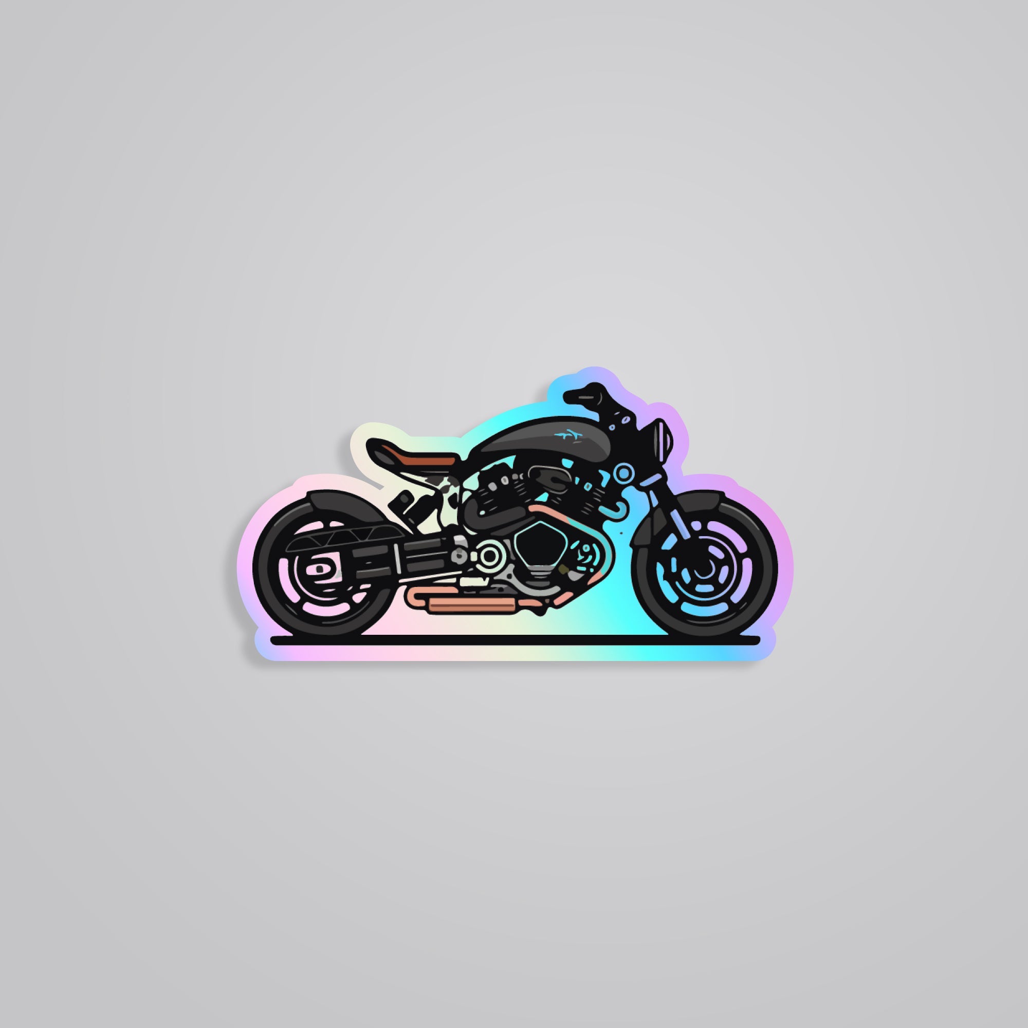 Fomo Store Holographic Stickers Cars & Bikes Harley Muscle Bike