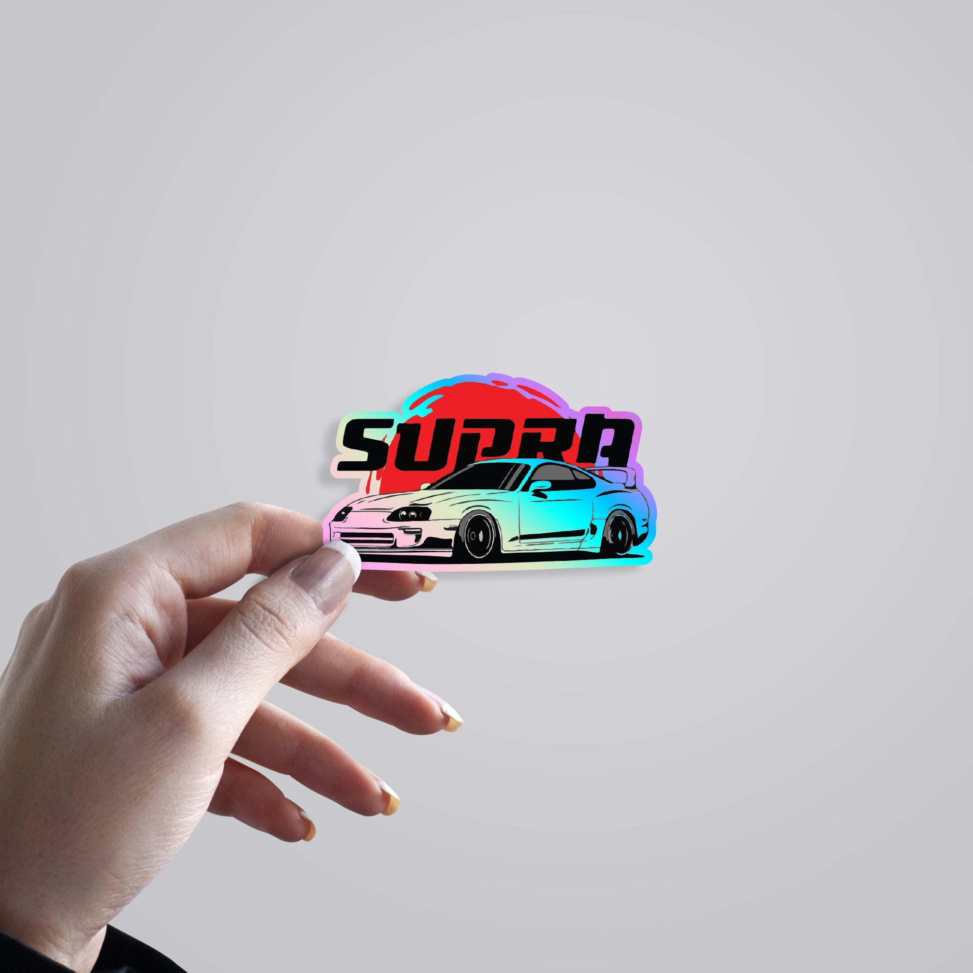 Supra Holographic Stickers