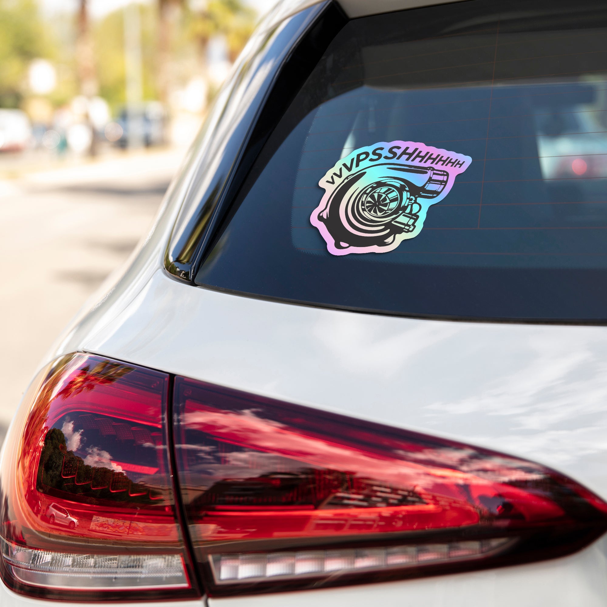 Turbocharger Holographic Stickers