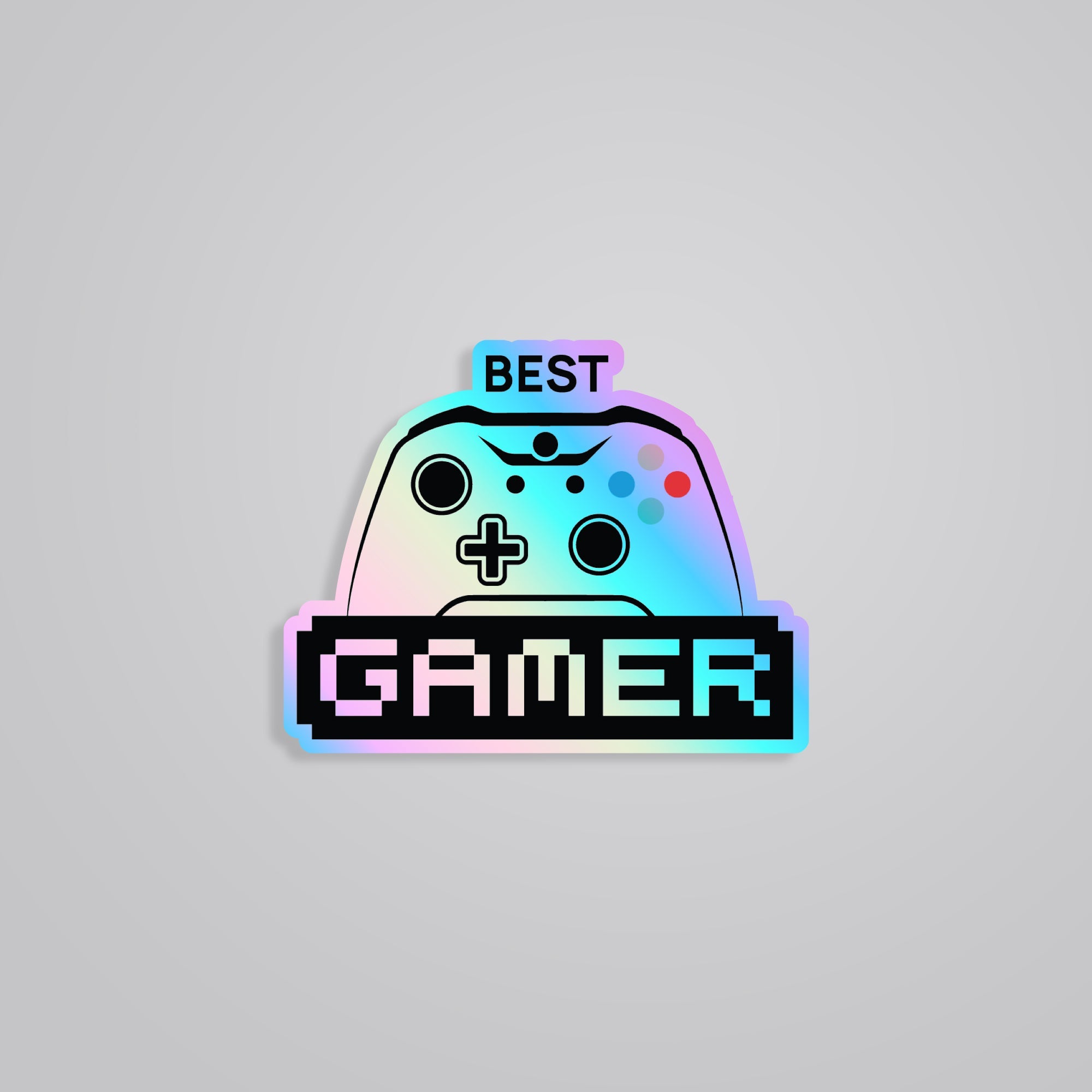 Fomo Store Holographic Stickers Casual Best Gamer