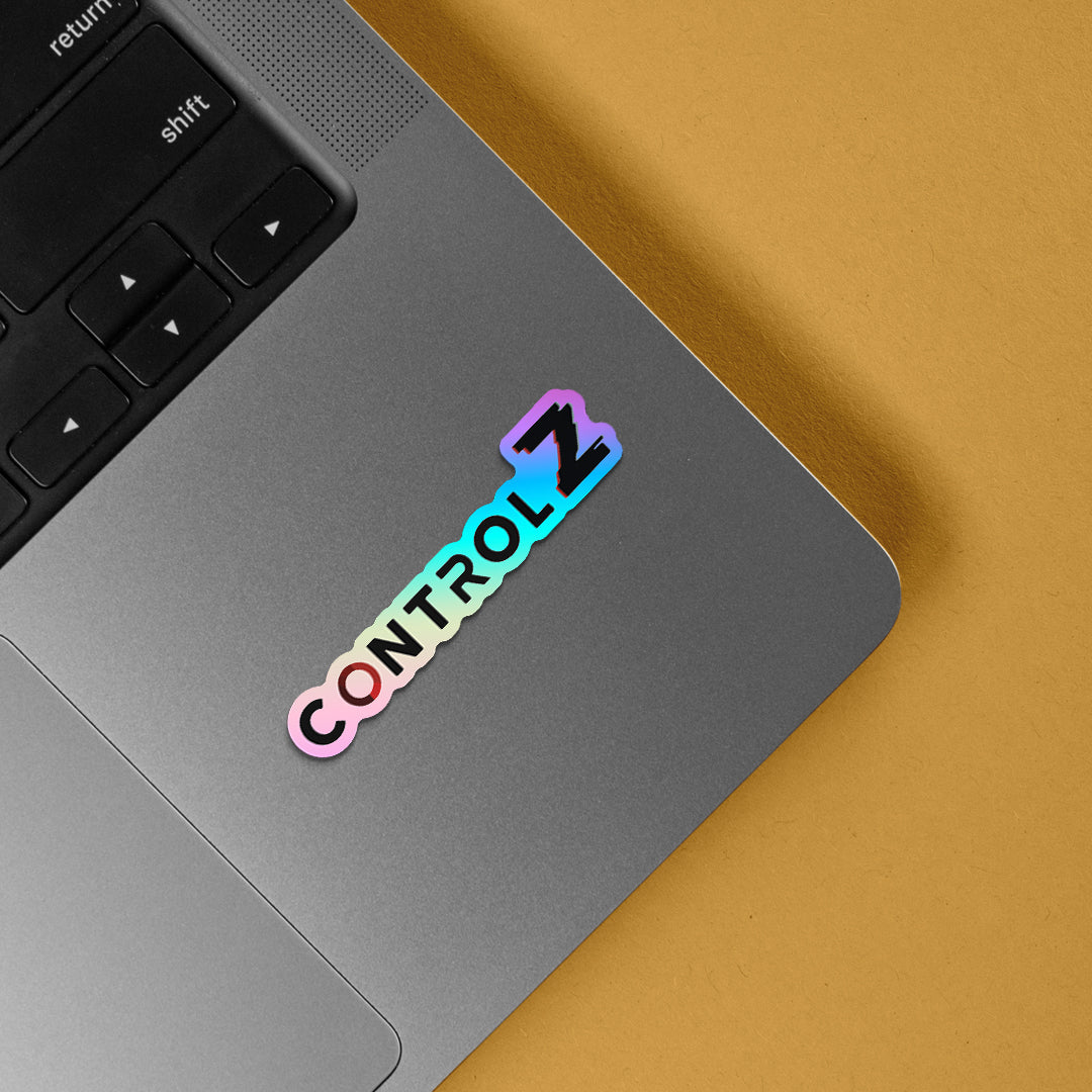 Control Z Holographic Stickers