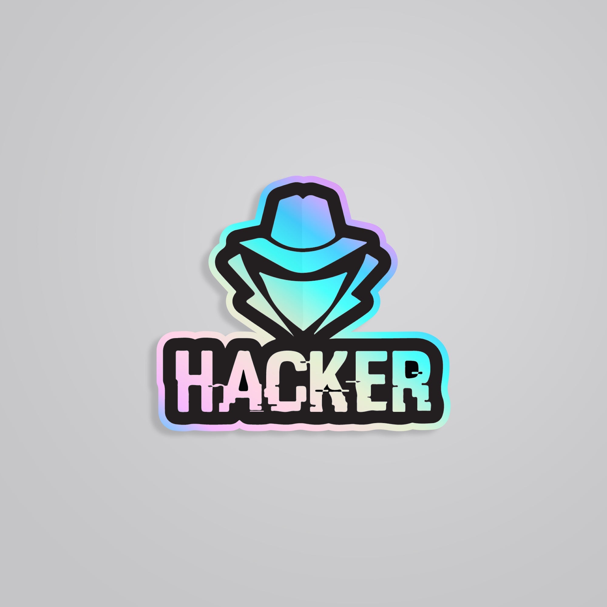 Fomo Store Holographic Stickers Casual Hacker