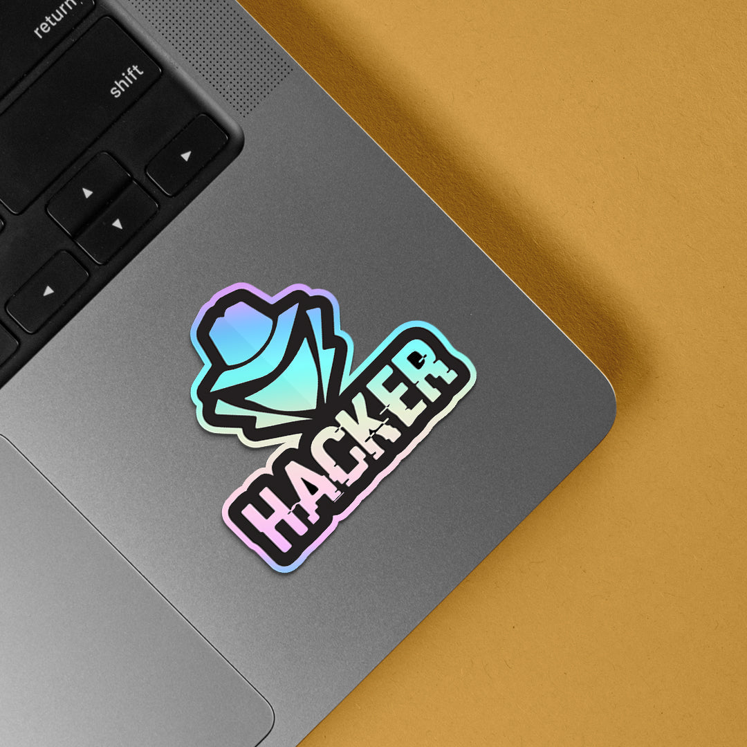 Hacker Holographic Stickers