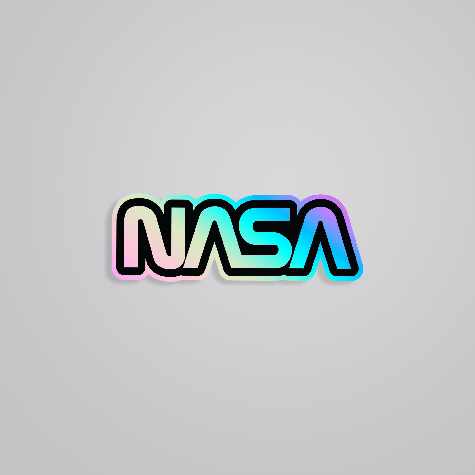 Fomo Store Holographic Stickers Casual NASA 