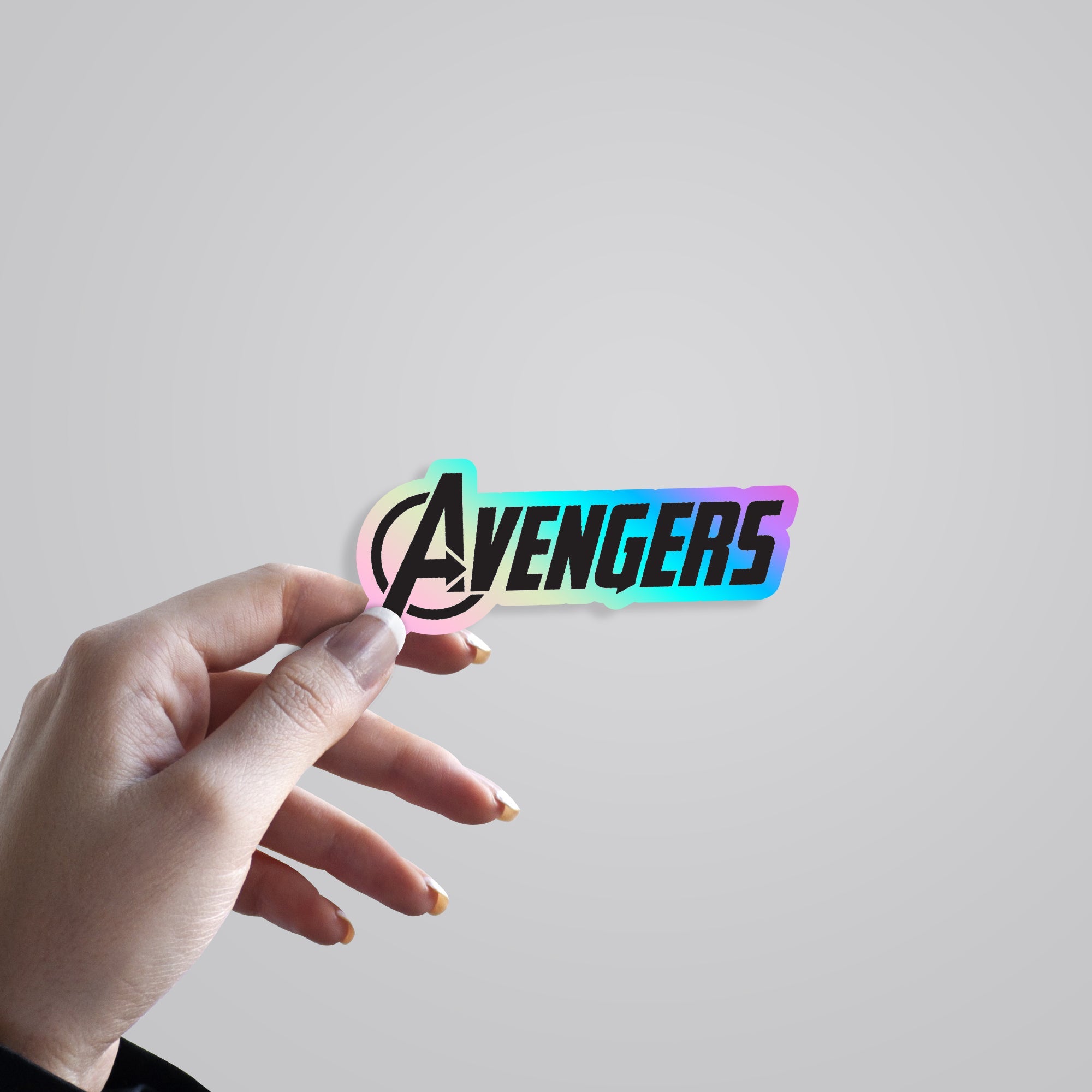Avengers Holographic Stickers