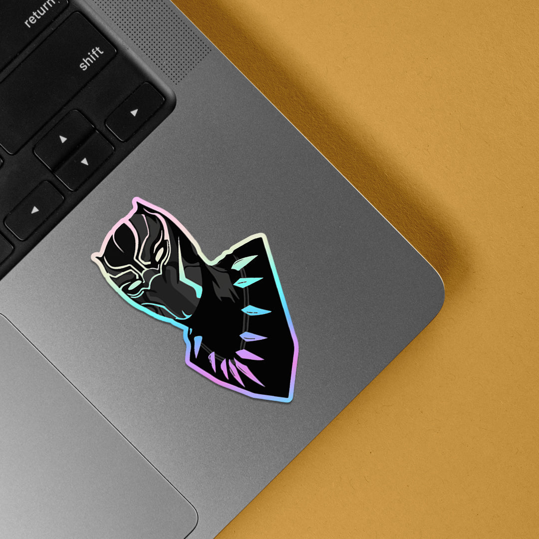 Marvel Black Panther Holographic Stickers