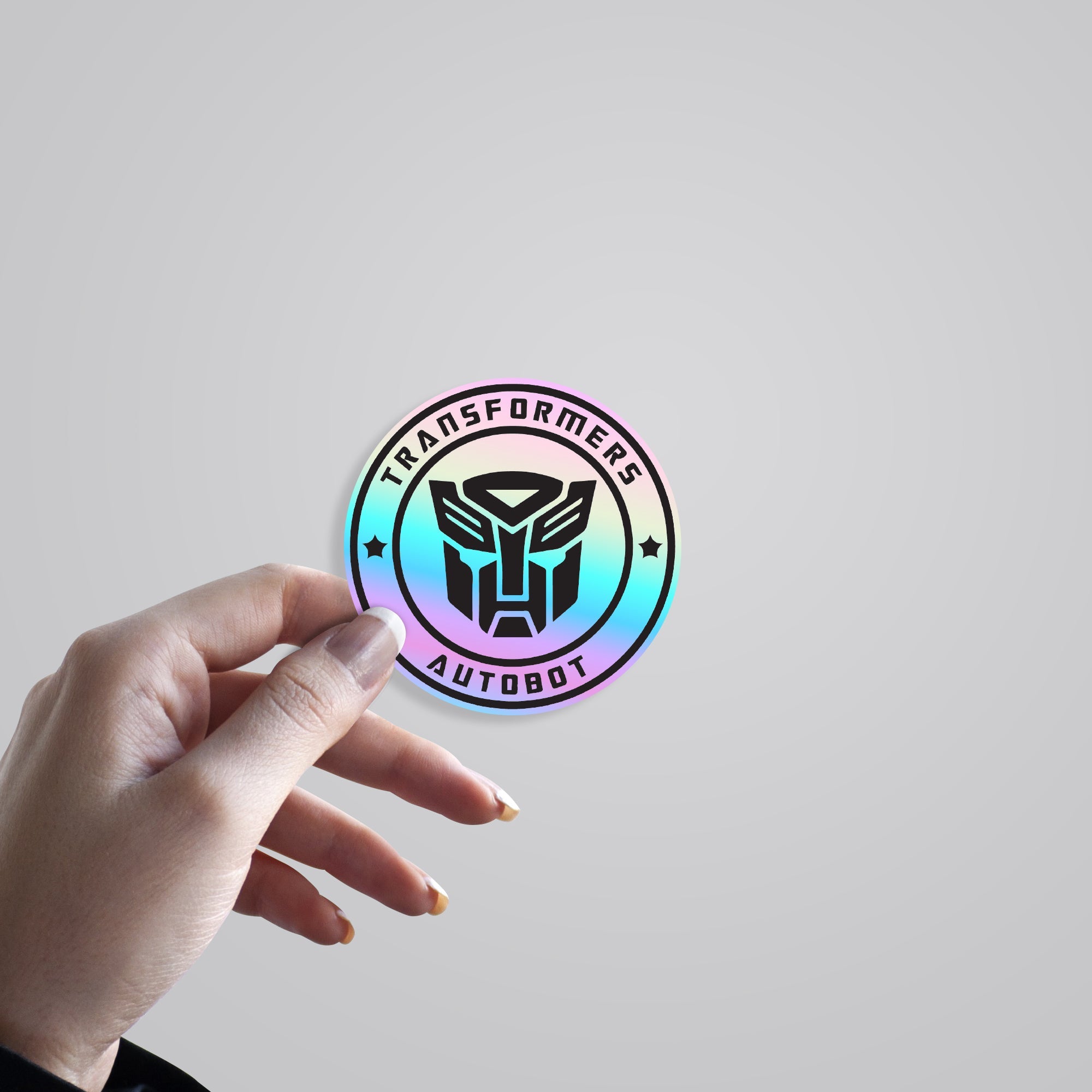 Transformers Autobot Holographic Stickers