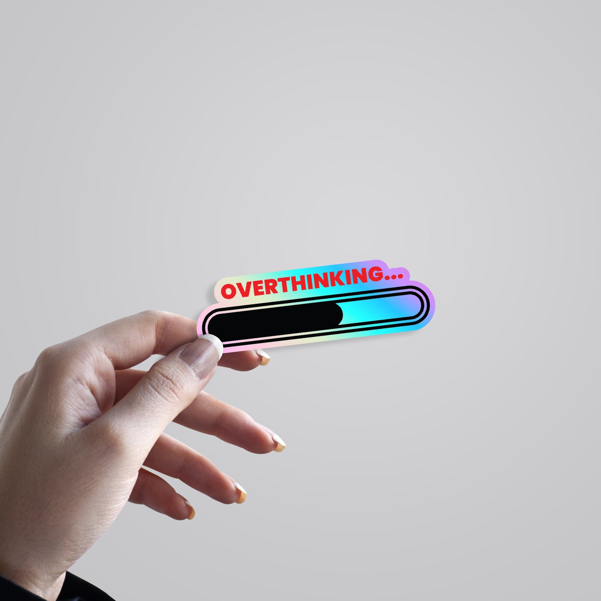 Overthinking Holographic Stickers