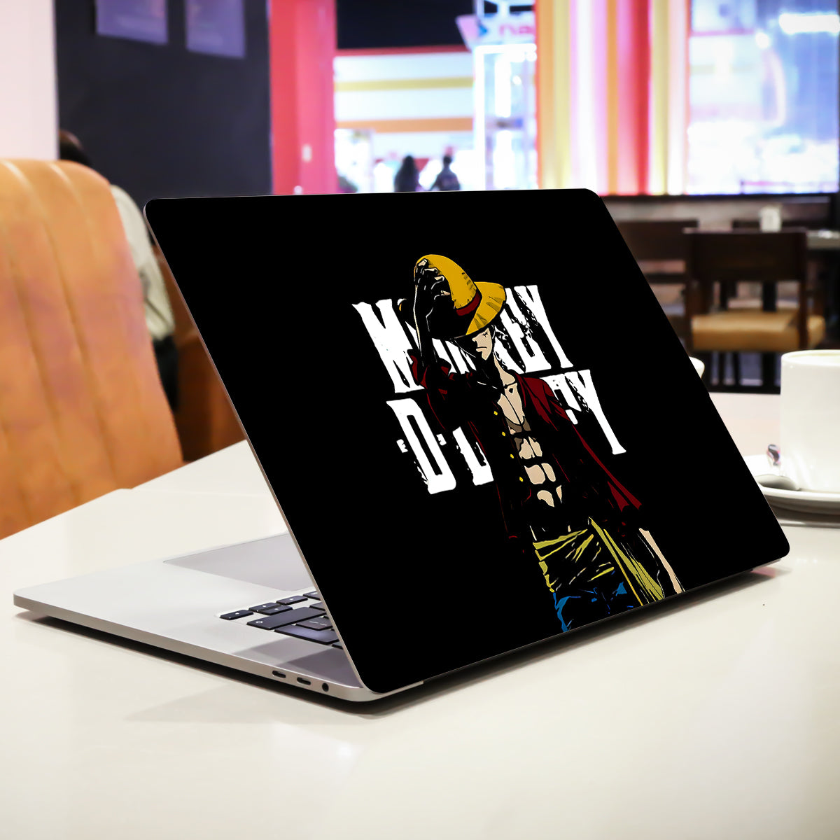 Luffy With His Straw Hat Anime Laptop Skin