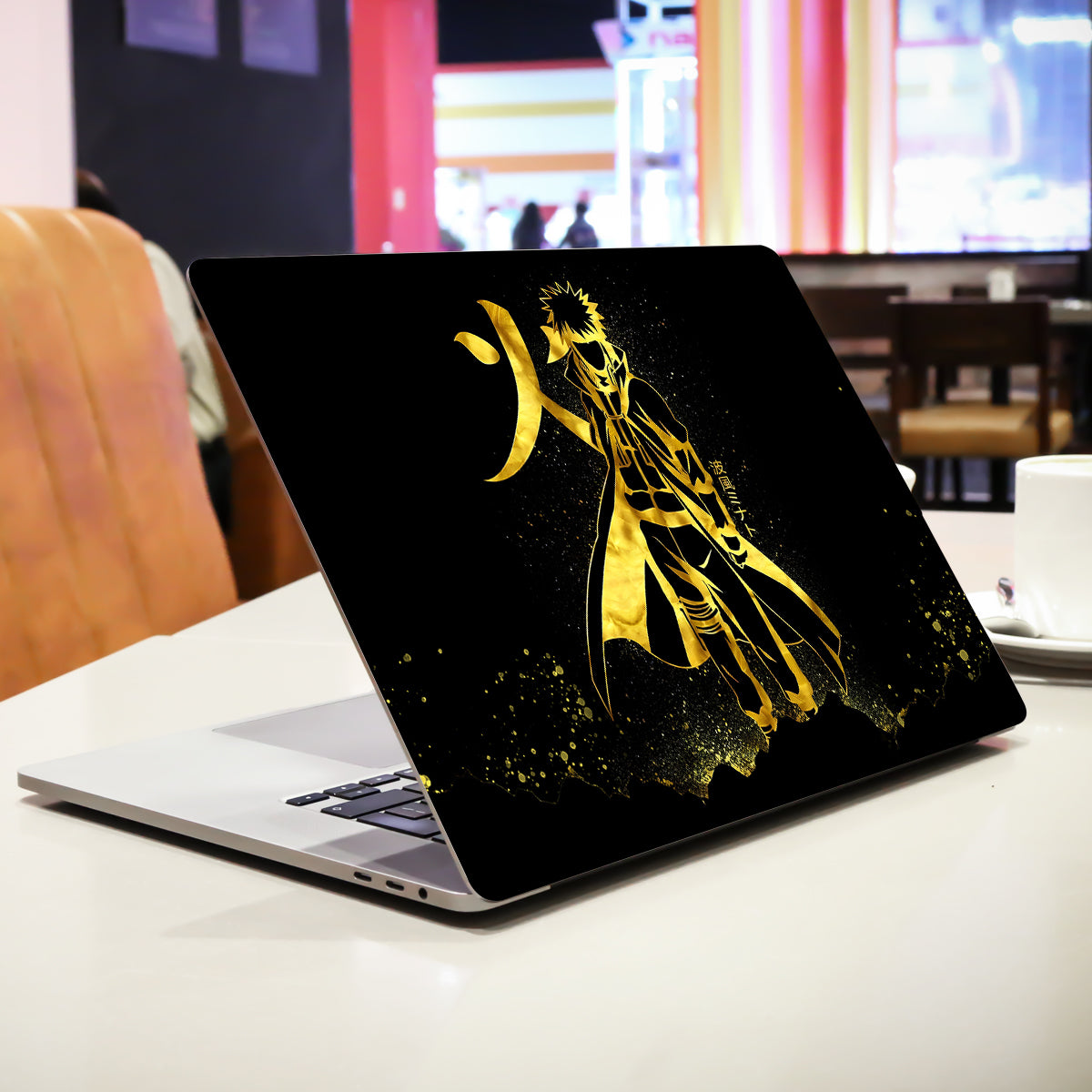 Namikaze Minato in Golden Splendor Anime Laptop Skin