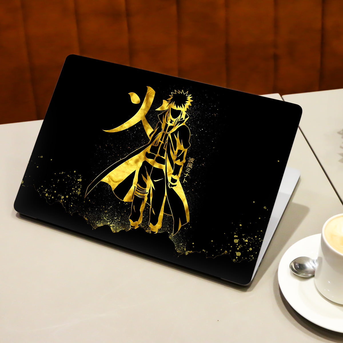 Namikaze Minato in Golden Splendor Anime Laptop Skin