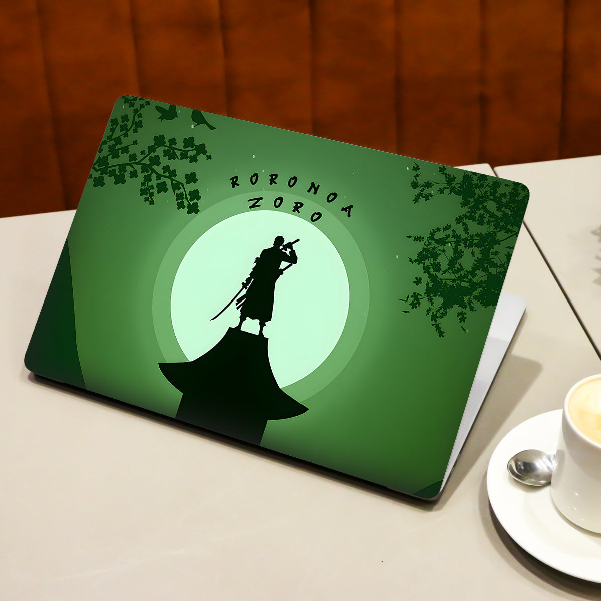 Roronoa Zoro Silhouette Anime Laptop Skin