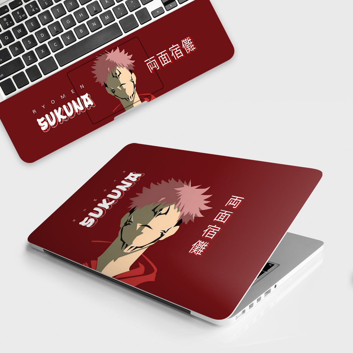 Fomo Store Laptop Skins Anime Ryomen Sukuna Minimalist