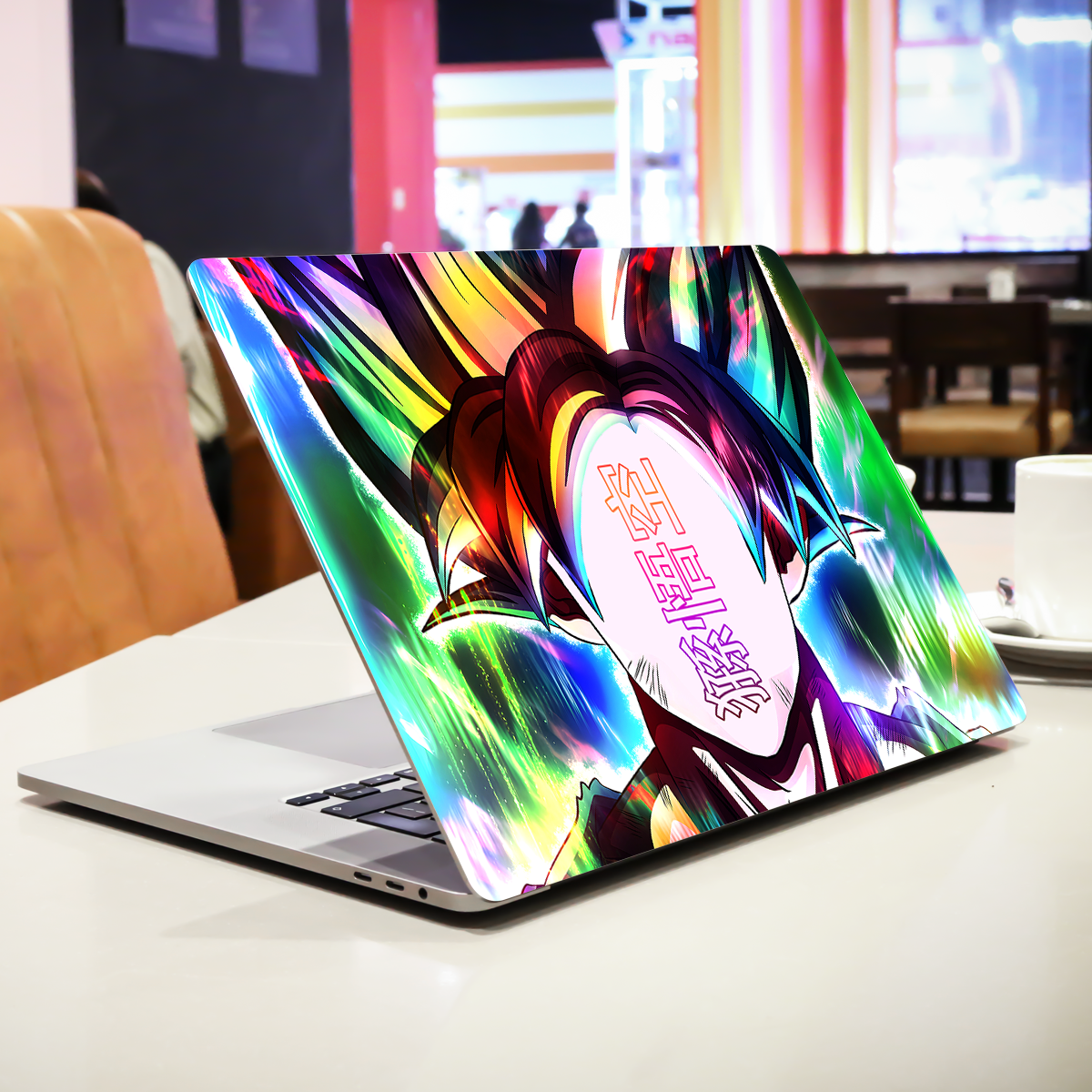 Super Saiyan Mode Anime Laptop Skin