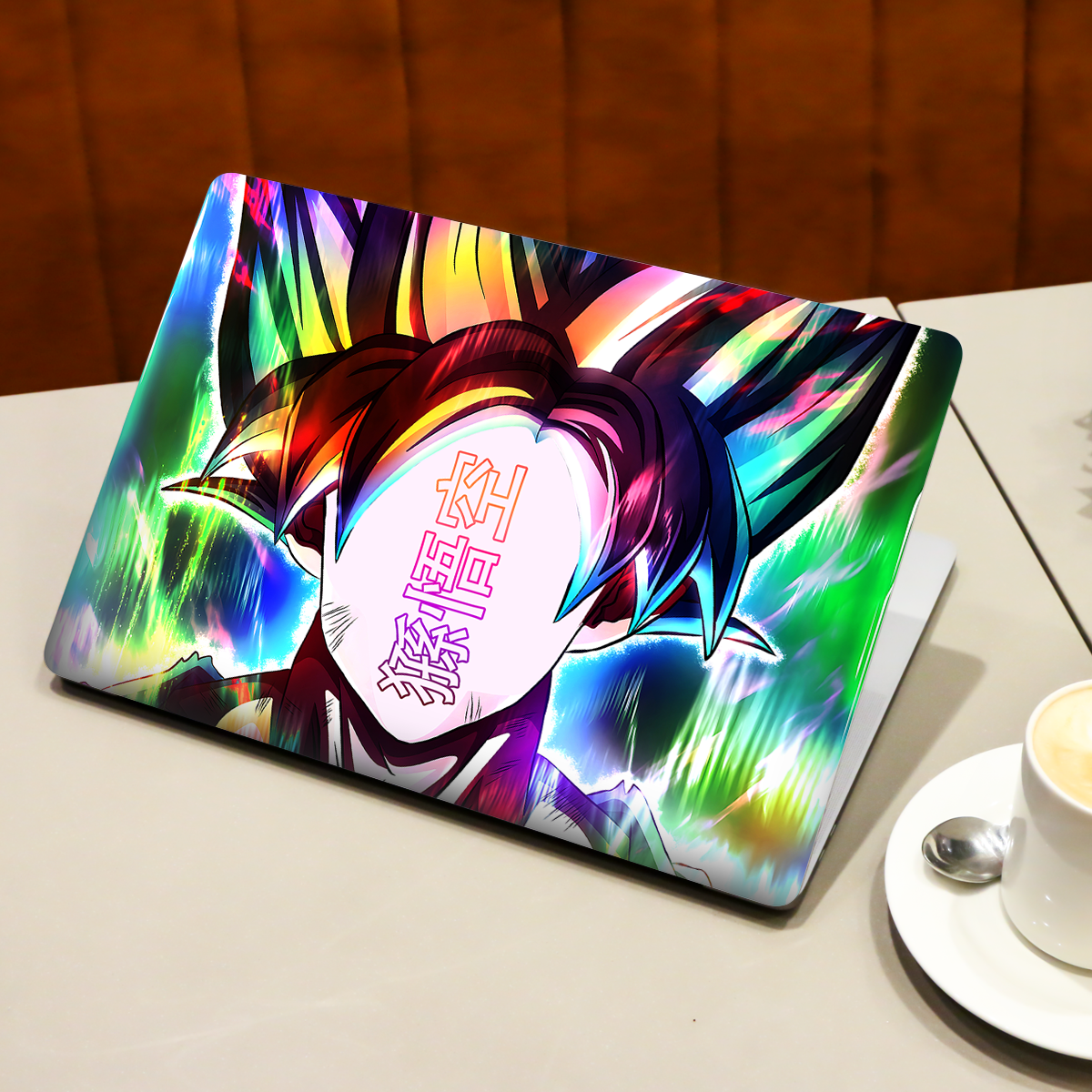 Super Saiyan Mode Anime Laptop Skin