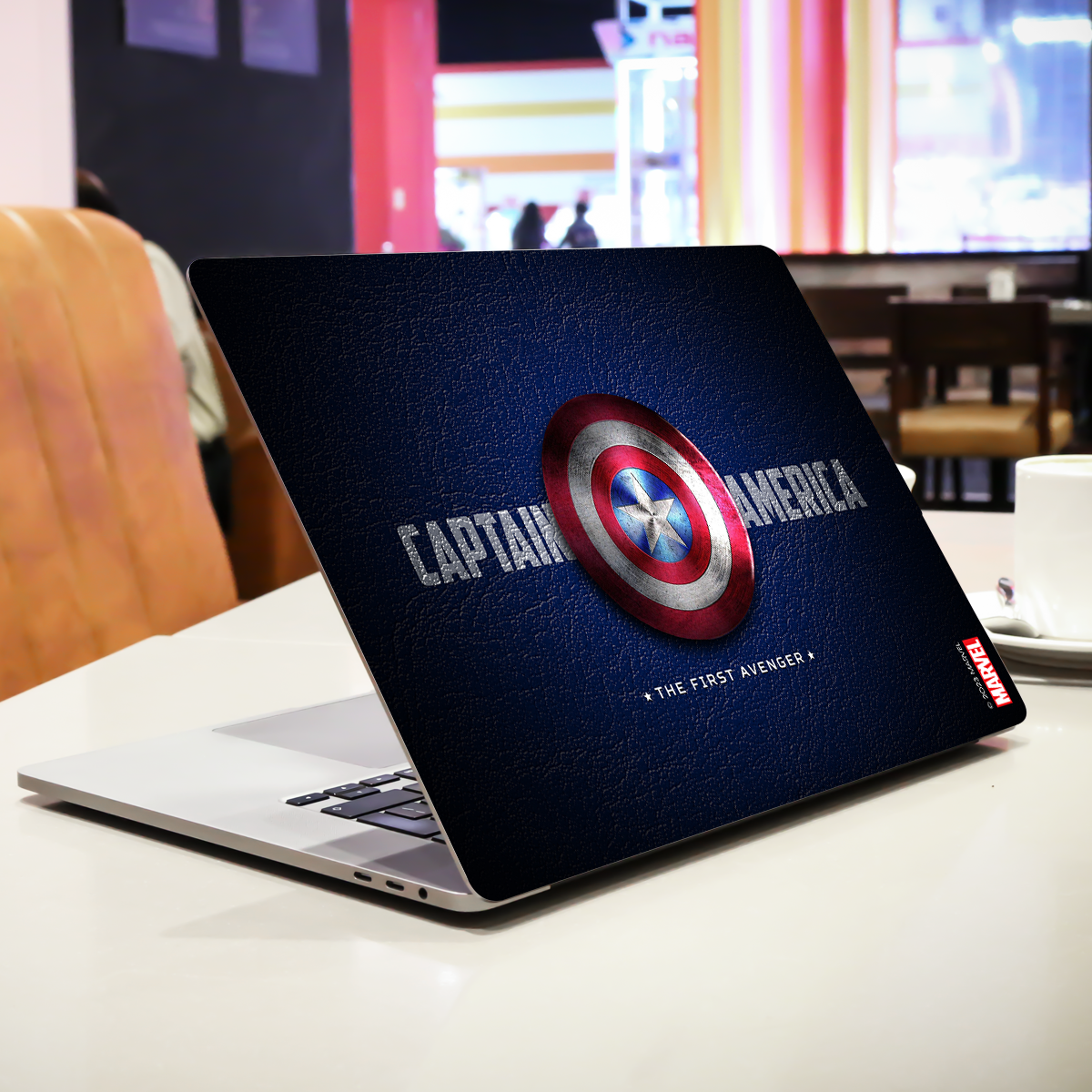Captain America Shield Comic Laptop Skin