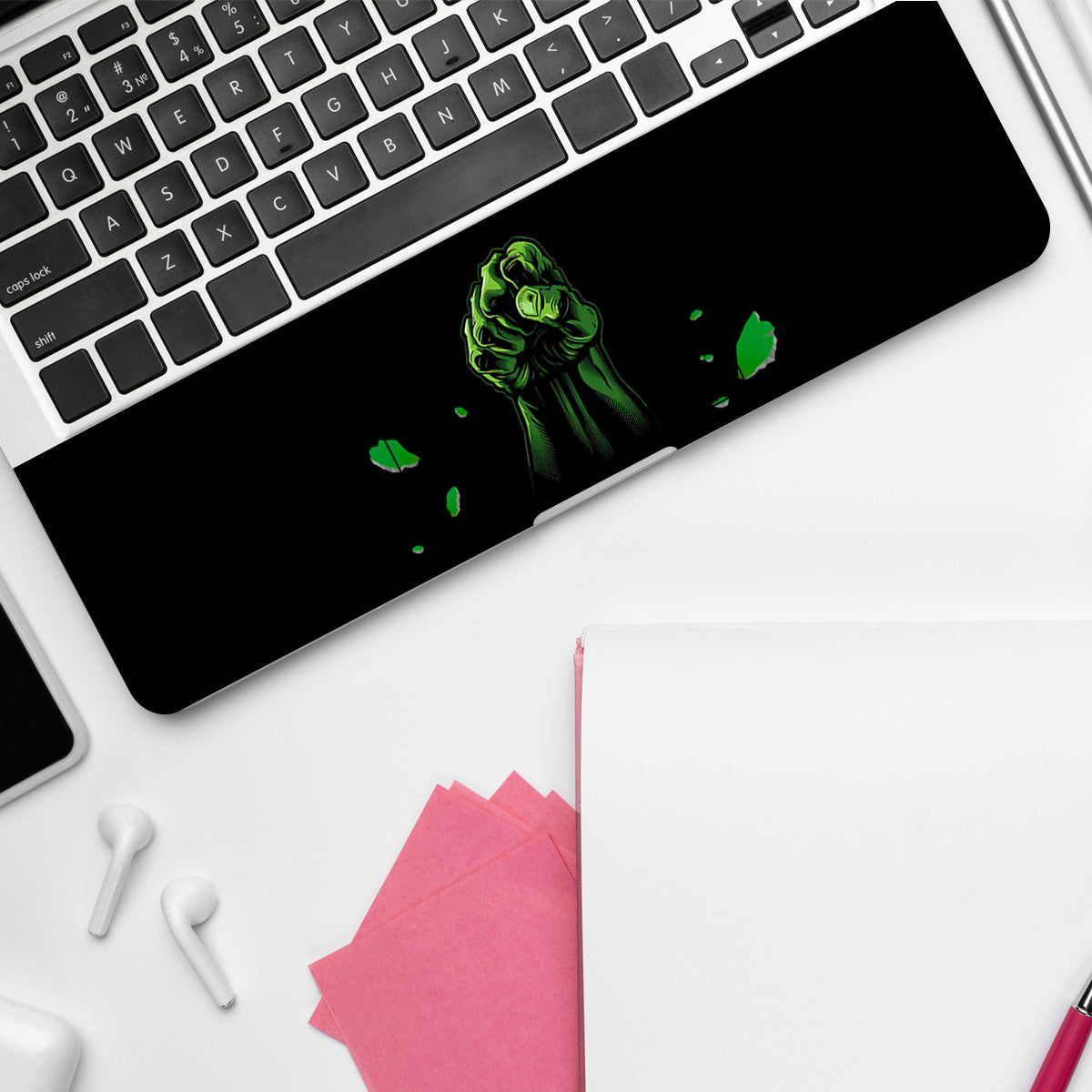 Incredible Hulk Fist Comic Laptop Skin