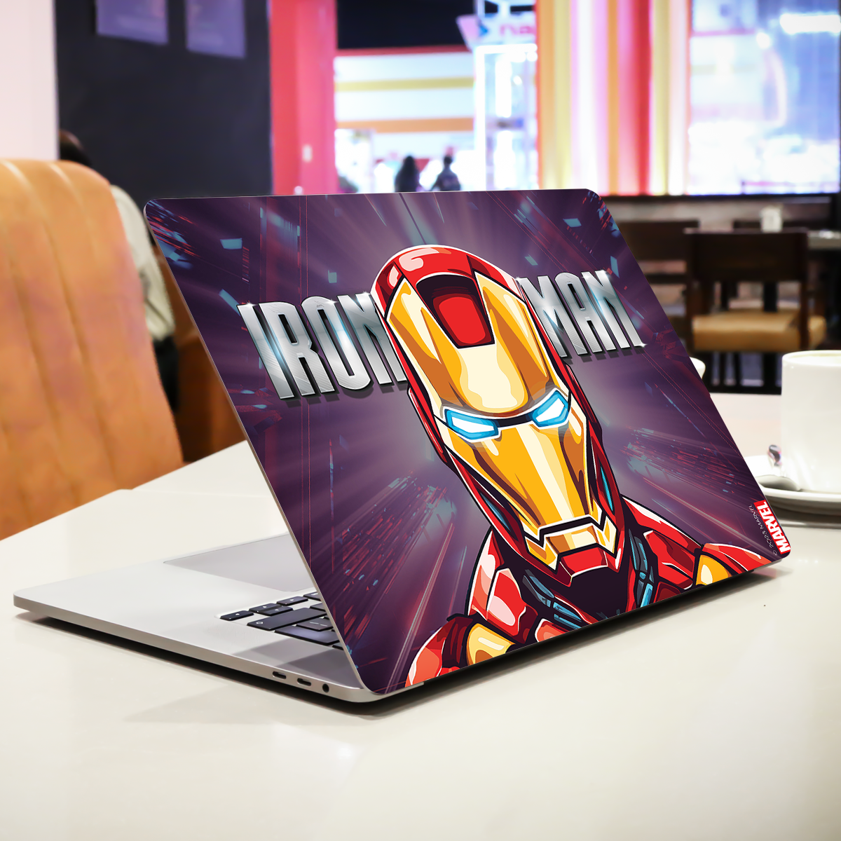 Iron Man Comic Laptop Skin