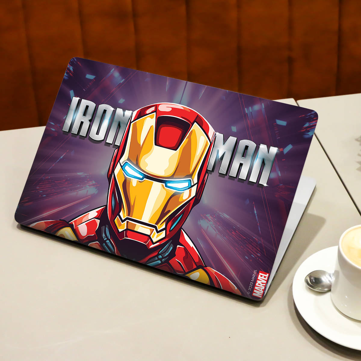Iron Man Comic Laptop Skin