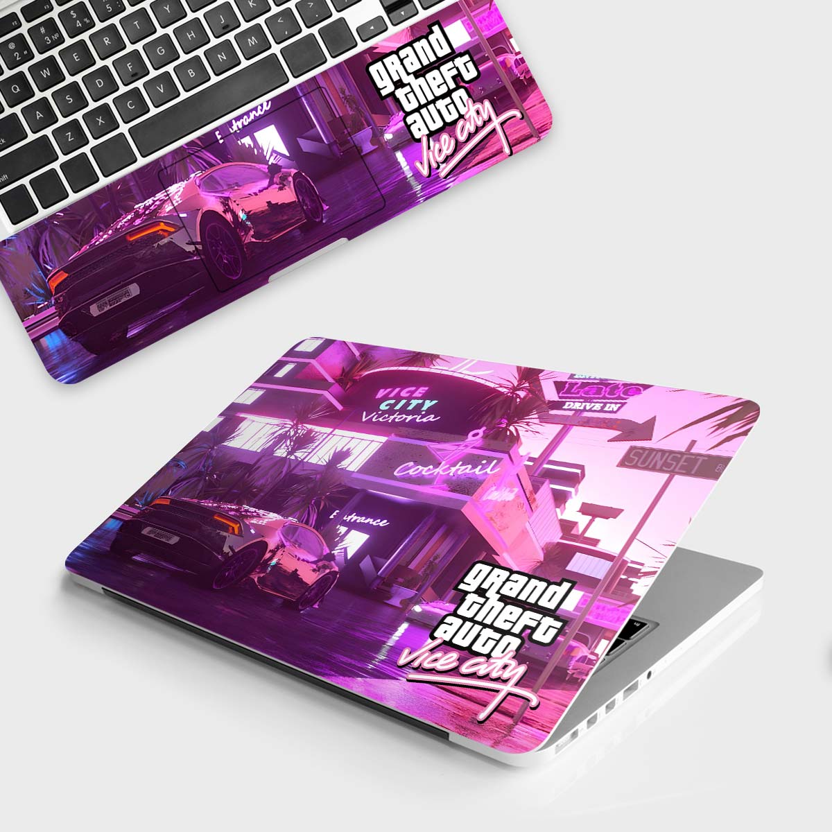 Fomo Store Laptop Skins Gaming Grand Theft Auto Vice City