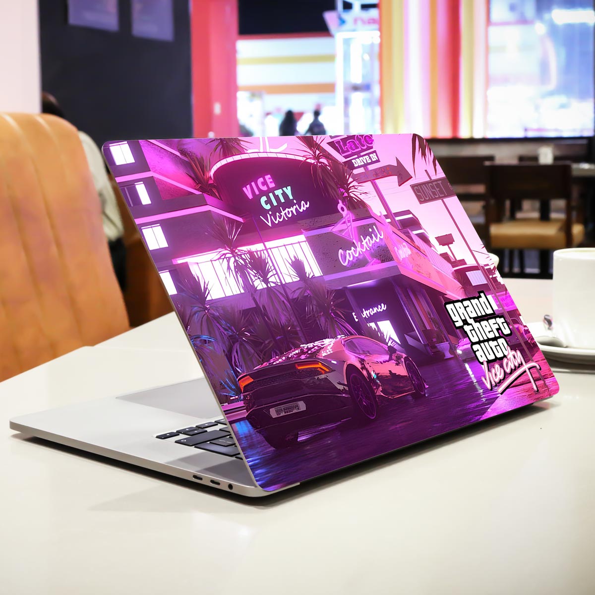Grand Theft Auto Vice City Gaming Laptop Skin