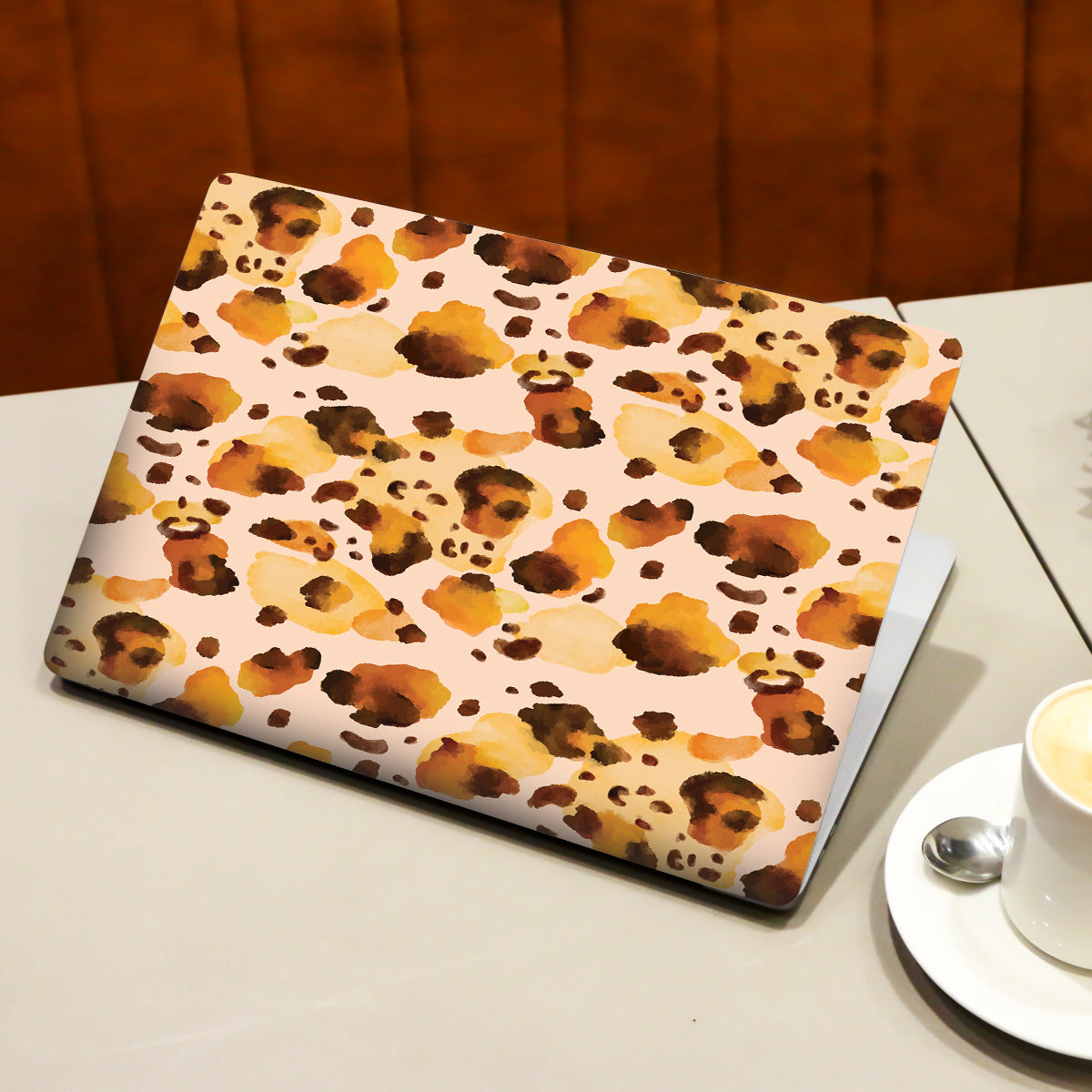 Brown Spotted Laptop Skin