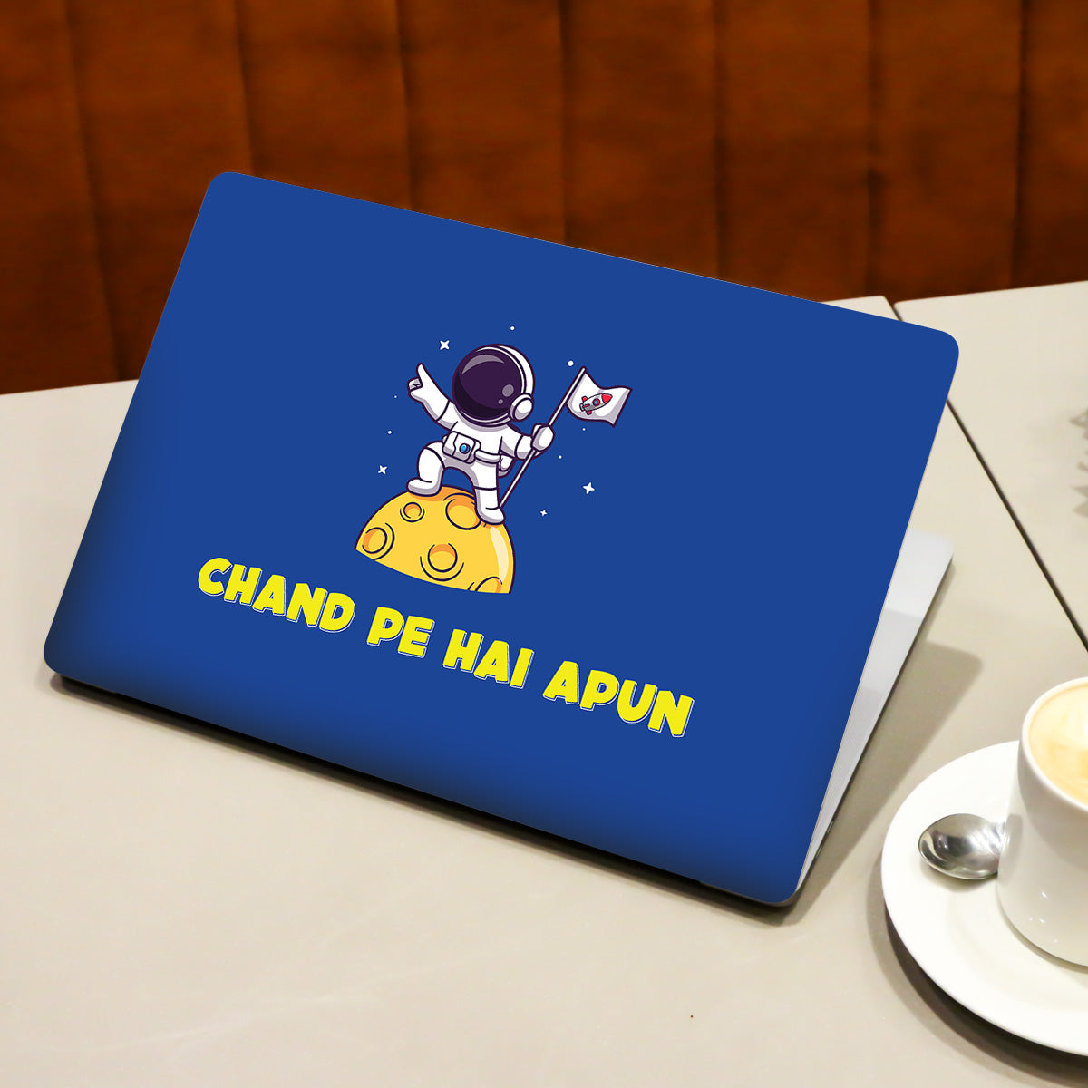 Chand Pe Hai Apun Laptop Skin