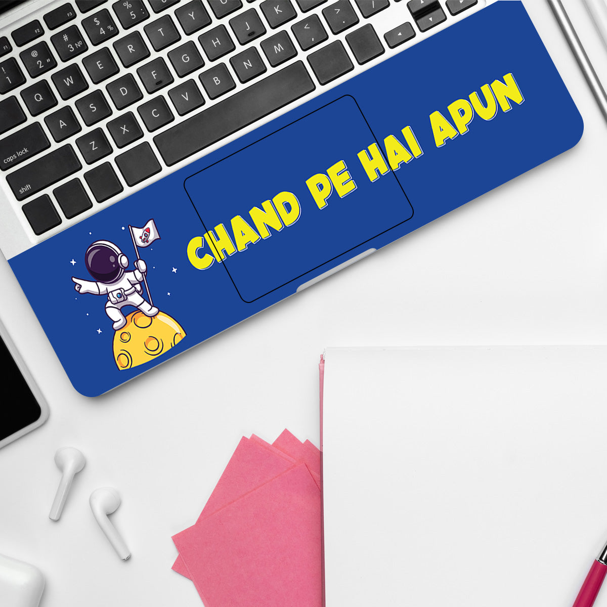 Chand Pe Hai Apun Laptop Skin