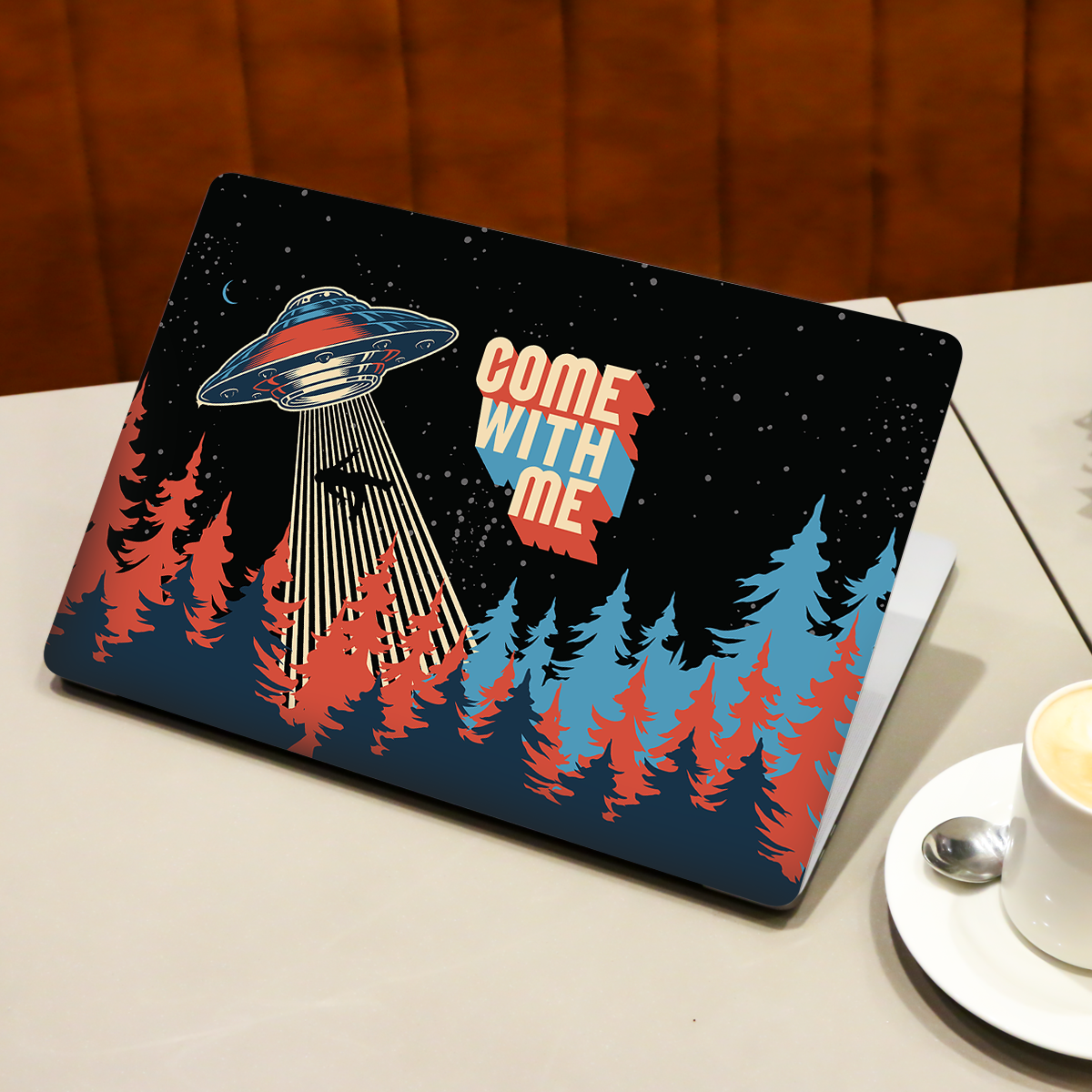 Come With Me Laptop Skin