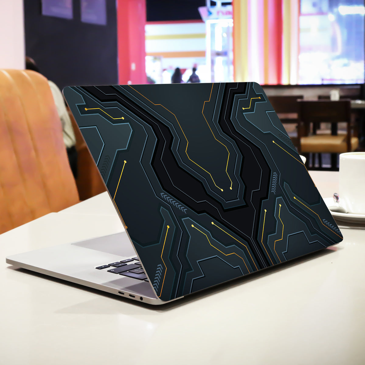 Futuristic Techno Laptop Skin