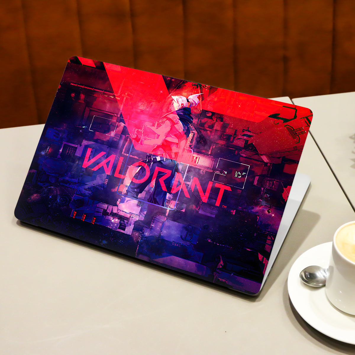 Jett from Valorant Gaming Laptop Skin