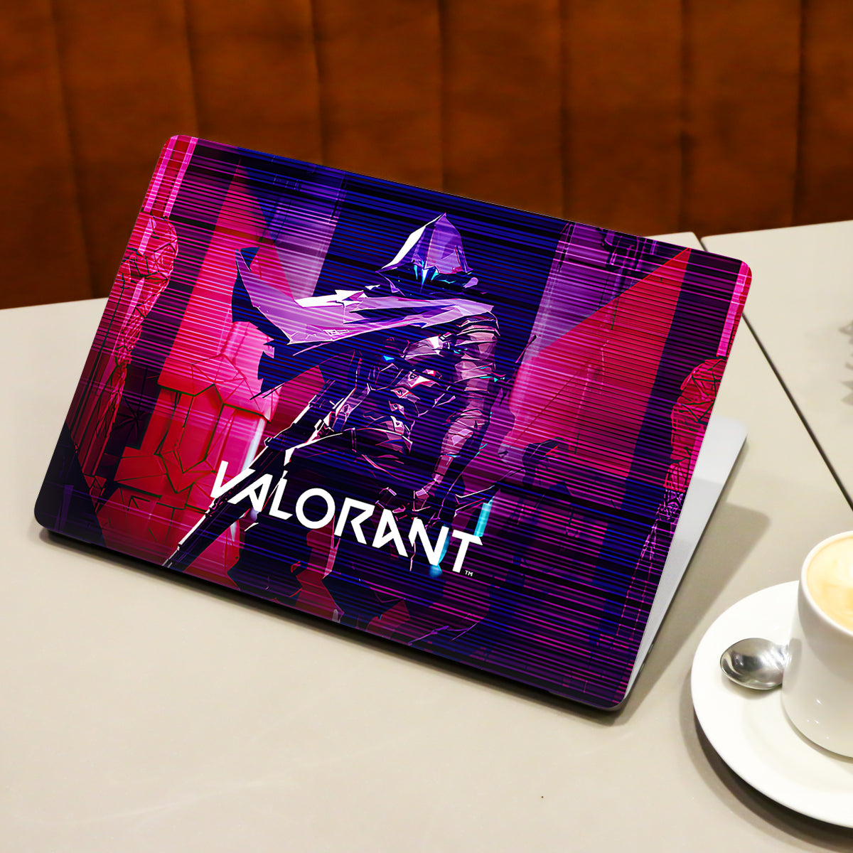 Valorant Omen in Glitching Design Gaming Laptop Skin